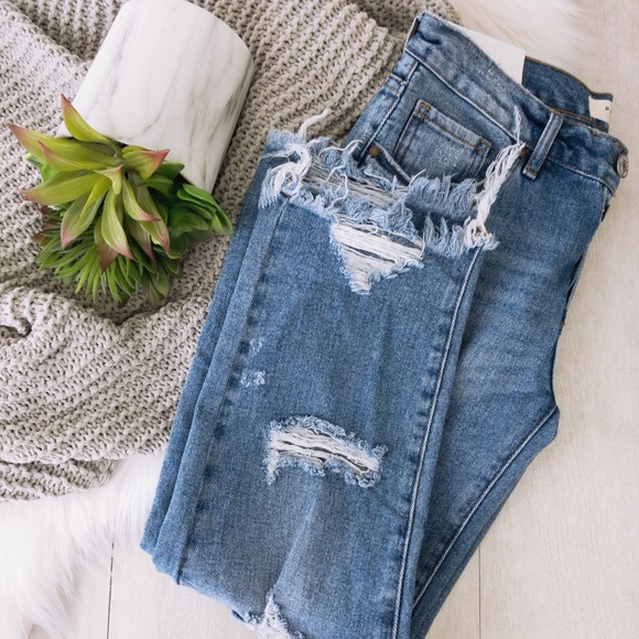 PacSun Denim - P A C S U N • Ripped Boyfriend Jeans